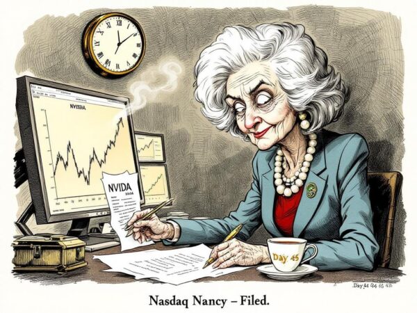 Nasdaq Nancy just bought NVIDIA. So did I.